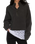 Celeste Quarter Zip Sweatshirt in Black