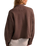 Celeste Quarter Zip Sweatshirt in Mochachinno