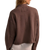 Celeste Quarter Zip Sweatshirt in Mochachinno