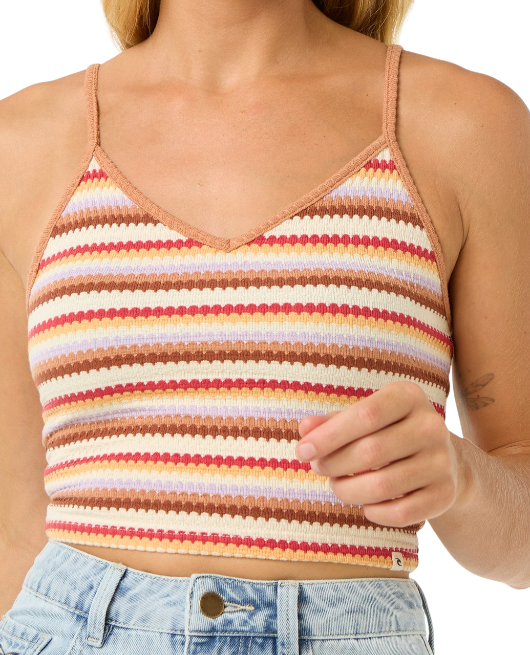 Bobbi Stripe Cami Top in Multi
