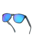 The Oakley Frogskin Prizm Sunglasses in Prizm Sapphire & Crystal Black