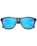 The Oakley Frogskin Prizm Sunglasses in Prizm Sapphire & Crystal Black