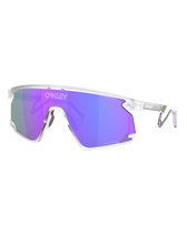 The Oakley BXTR Metal Prizm Sunglasses in Matte Clear & Prizm Violet
