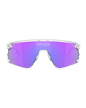 The Oakley BXTR Metal Prizm Sunglasses in Matte Clear & Prizm Violet