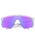 The Oakley BXTR Metal Prizm Sunglasses in Matte Clear & Prizm Violet