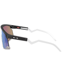 The Oakley BXTR Prizm Sunglasses in Matte Black & Prizm Sapphie