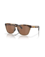 The Oakley Frogskins Range Polarized Sunglasses in Prizm Tungsten, Brown Tortoise & Brown Smoke