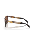 The Oakley Frogskins Range Polarized Sunglasses in Prizm Tungsten, Brown Tortoise & Brown Smoke