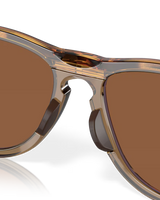 The Oakley Frogskins Range Polarized Sunglasses in Prizm Tungsten, Brown Tortoise & Brown Smoke