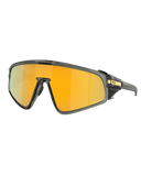 The Oakley Latch Panel Prizm Sunglasses in Grey Smoke & Prizm 24K