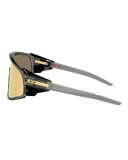 The Oakley Latch Panel Prizm Sunglasses in Grey Smoke & Prizm 24K