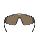 The Oakley Latch Panel Prizm Sunglasses in Grey Smoke & Prizm 24K