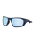 The Oakley Lateralis Prizm Polarised Sunglasses in Prizm Deep Water & Matte Transparent Blue