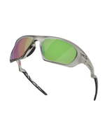 The Oakley Lateralis Prizm Polarised Sunglasses in Prizm Shallow Water & Matte Grey Ink