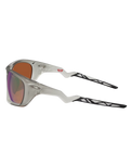 The Oakley Lateralis Prizm Polarised Sunglasses in Prizm Shallow Water & Matte Grey Ink