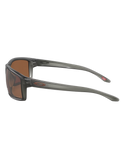 The Oakley Gibston Prizm Polarised Sunglasses in Matte Grey Smoke & Prizm Tungsten