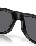 The Oakley Gibston XL Sunglasses in Prizm Black & Matte Black