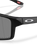 The Oakley Gibston XL Sunglasses in Prizm Black & Matte Black