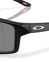 The Oakley Gibston XL Sunglasses in Prizm Black & Matte Black