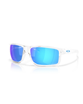 The Oakley Gibston XL Polarized Sunglasses in Prizm Sapphire & Clear