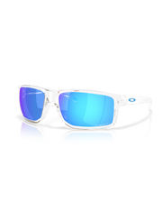 The Oakley Gibston XL Polarized Sunglasses in Prizm Sapphire & Clear