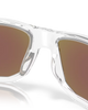 The Oakley Gibston XL Polarized Sunglasses in Prizm Sapphire & Clear