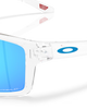 The Oakley Gibston XL Polarized Sunglasses in Prizm Sapphire & Clear