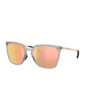 The Oakley Sielo SQ Prizm Sunglasses in Prizm Rose Gold & Matte Grey Ink