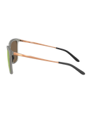 The Oakley Sielo SQ Prizm Sunglasses in Prizm Rose Gold & Matte Grey Ink