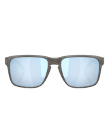 The Oakley Holbrook XXL Prizm Sunglasses in Prizm Deep Water Polarised & Woodgrain