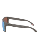 The Oakley Holbrook XXL Prizm Sunglasses in Prizm Deep Water Polarised & Woodgrain