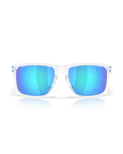 The Oakley Holbrook XXL Polarized Sunglasses in Prizm Sapphire & Polished Clear