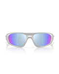 The Oakley Neoforma Polarized Sunglasses in Prizm Deep Water & X-Silver Frame