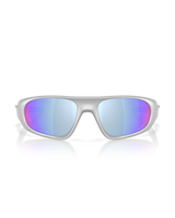 The Oakley Neoforma Polarized Sunglasses in Prizm Deep Water & X-Silver Frame