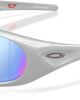 The Oakley Neoforma Polarized Sunglasses in Prizm Deep Water & X-Silver Frame