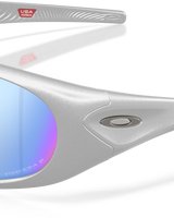 The Oakley Neoforma Polarized Sunglasses in Prizm Deep Water & X-Silver Frame