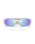 The Oakley Neoforma Polarized Sunglasses in Prizm Deep Water & X-Silver Frame