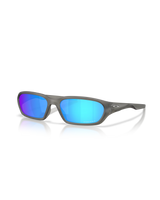 The Oakley Terraforma Polarized Sunglasses in Prizm Sapphire & Matte Grey Smoke