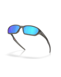 The Oakley Terraforma Polarized Sunglasses in Prizm Sapphire & Matte Grey Smoke
