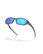 The Oakley Terraforma Polarized Sunglasses in Prizm Sapphire & Matte Grey Smoke