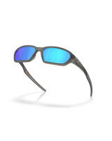 The Oakley Terraforma Polarized Sunglasses in Prizm Sapphire & Matte Grey Smoke