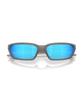 The Oakley Terraforma Polarized Sunglasses in Prizm Sapphire & Matte Grey Smoke
