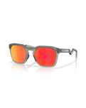 The Oakley HSTN SQ Sunglasses in Prizm Ruby & Matte Grey Smoke
