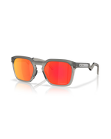 The Oakley HSTN SQ Sunglasses in Prizm Ruby & Matte Grey Smoke