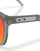 The Oakley HSTN SQ Sunglasses in Prizm Ruby & Matte Grey Smoke