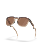 The Oakley HSTN SQ Sunglasses in Prizm Tungsten & Matte Rootbear
