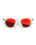 Meta HSTN Sunglasses in Warm Grey & Prizm Ruby