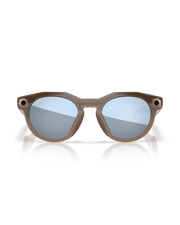 Meta HSTN Sunglasses in Brown Smoke & Prizm Deep Water Polarized