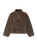 The American Vintage Womens Bomber Oshow Jacket in Stone Brown