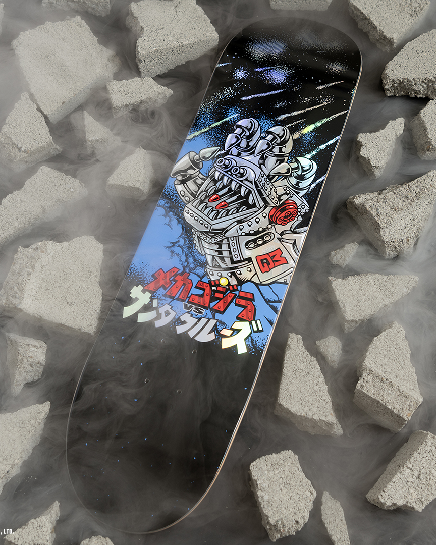 SANTA CRUZ GODZILLA MECHA HAND DECK新品！ 8.0